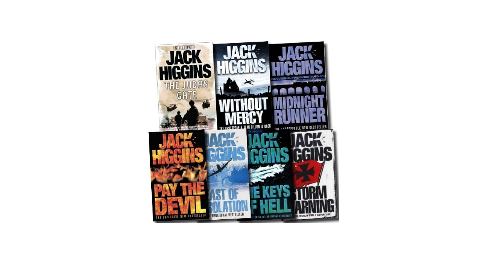 【中古】 SURE FIRE(A)/HARPERCOLLINS UK/JACK HIGGINS Jack Higgins Collection 7 Books Set Pack: Jack Higgins